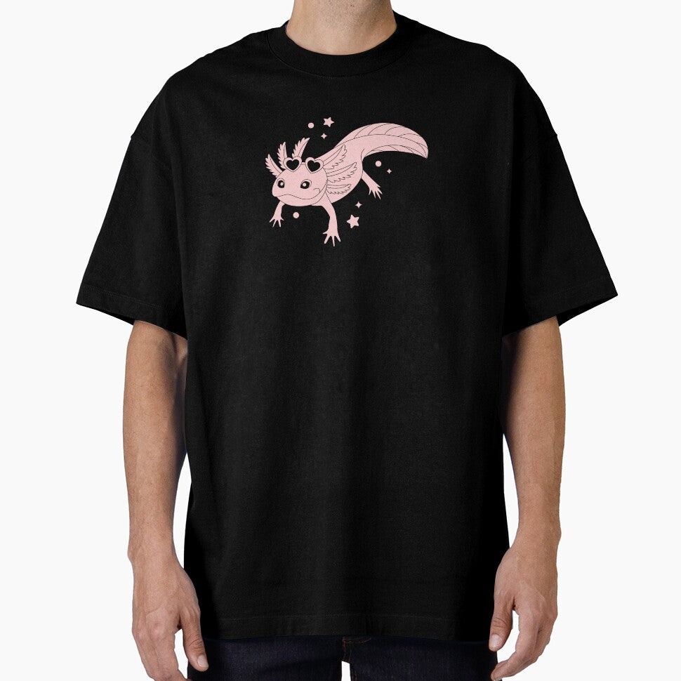 Axolotl Pastel Pink by 37jlee - Adult & Kids T-Shirts, Sweatshirts & Hoodies apparel design preview 1
