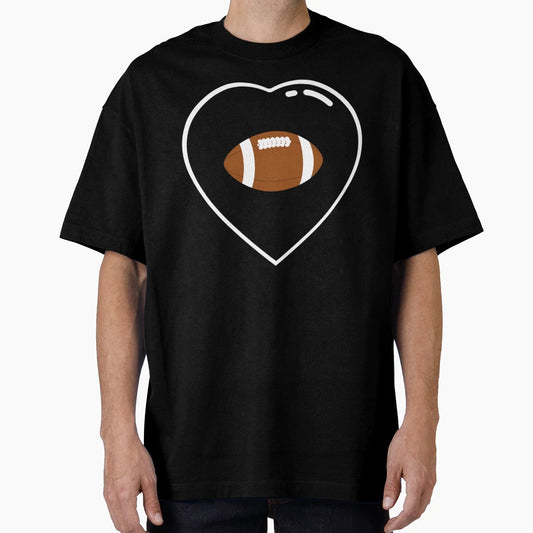 Black Heart Soccer Ball T-Shirt - Minimalist Print Unisex - T-Shirt, Sweatshirt, Hoodie