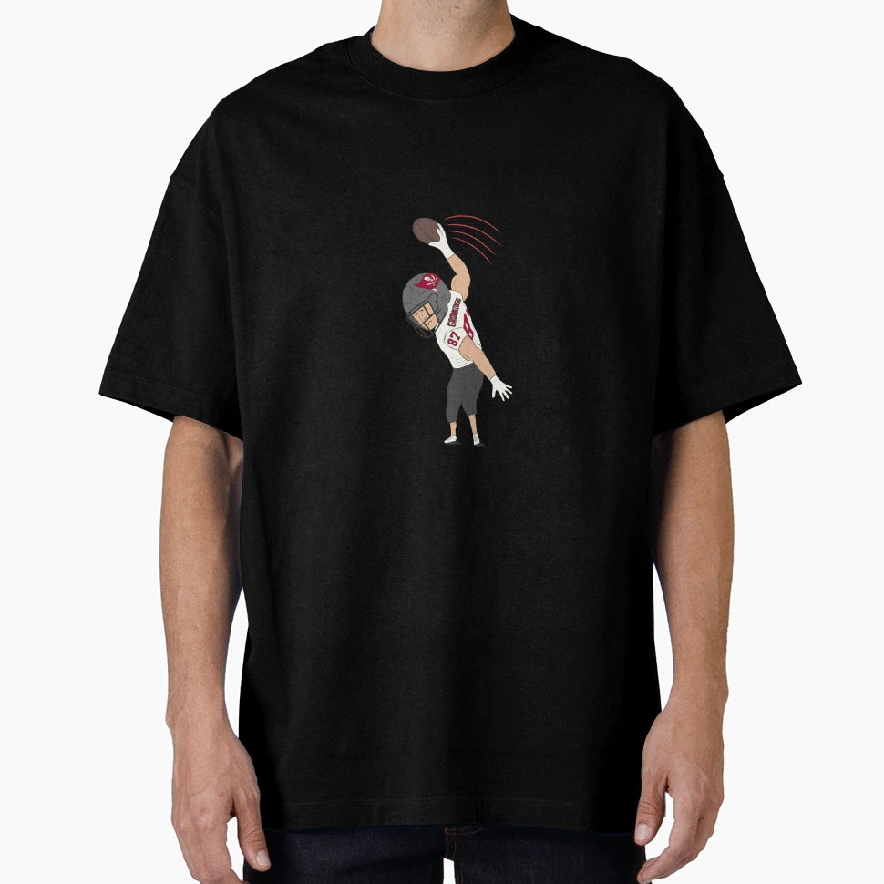 Football Player Spiking Ball T-Shirt - Casual Everyday Wear for Adults - T-Shirt, Sweatshirt, Hoodie