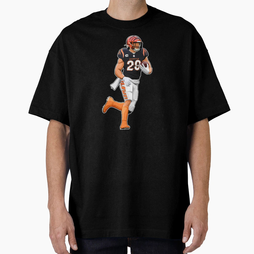 Joe Mixon 27 Running Back T-Shirt - Trendy Graphic Unisex - T-Shirt, Sweatshirt, Hoodie