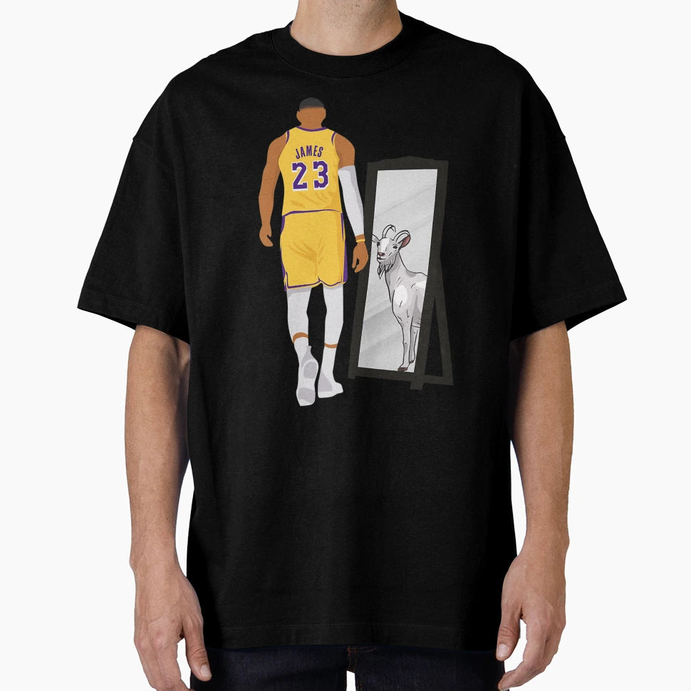 Lebron James Legoat T-Shirt - Fun Novelty Design Men Women - T-Shirt, Sweatshirt, Hoodie