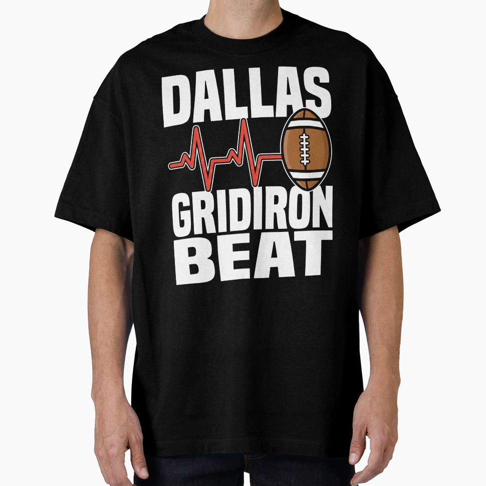 Dallas Gridiron Beat Texas Football T-Shirt - Fun Novelty Design for Adults - T-Shirt, Sweatshirt, Hoodie