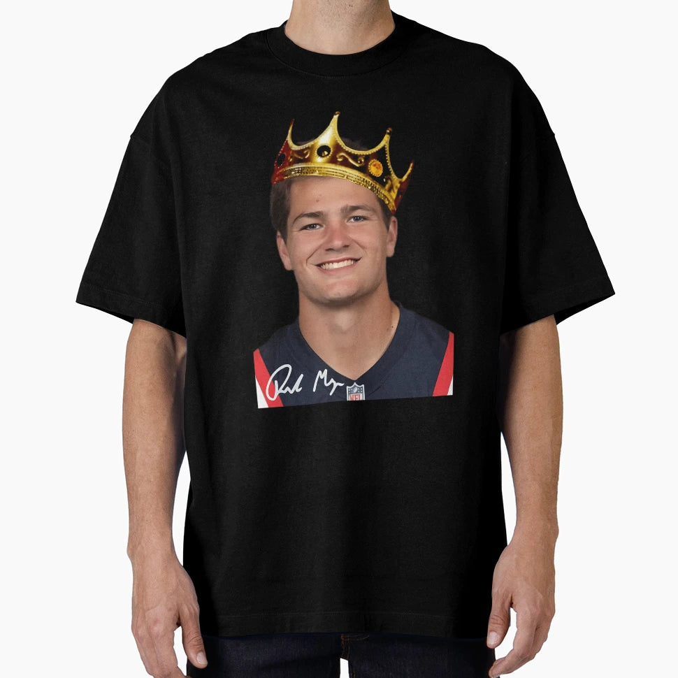 King Drake Maye Drake Maye T-Shirt - Streetwear Style for Adults - T-Shirt, Sweatshirt, Hoodie