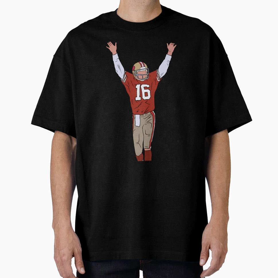 Joe Montana Celebration T-Shirt - Graphic Print for Adults - T-Shirt, Sweatshirt, Hoodie