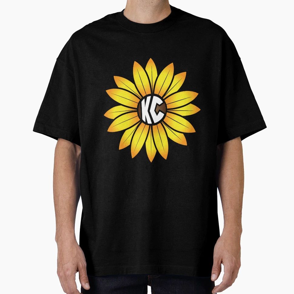Kc Sunflower T-Shirt - Streetwear Style for Adults - T-Shirt, Sweatshirt, Hoodie