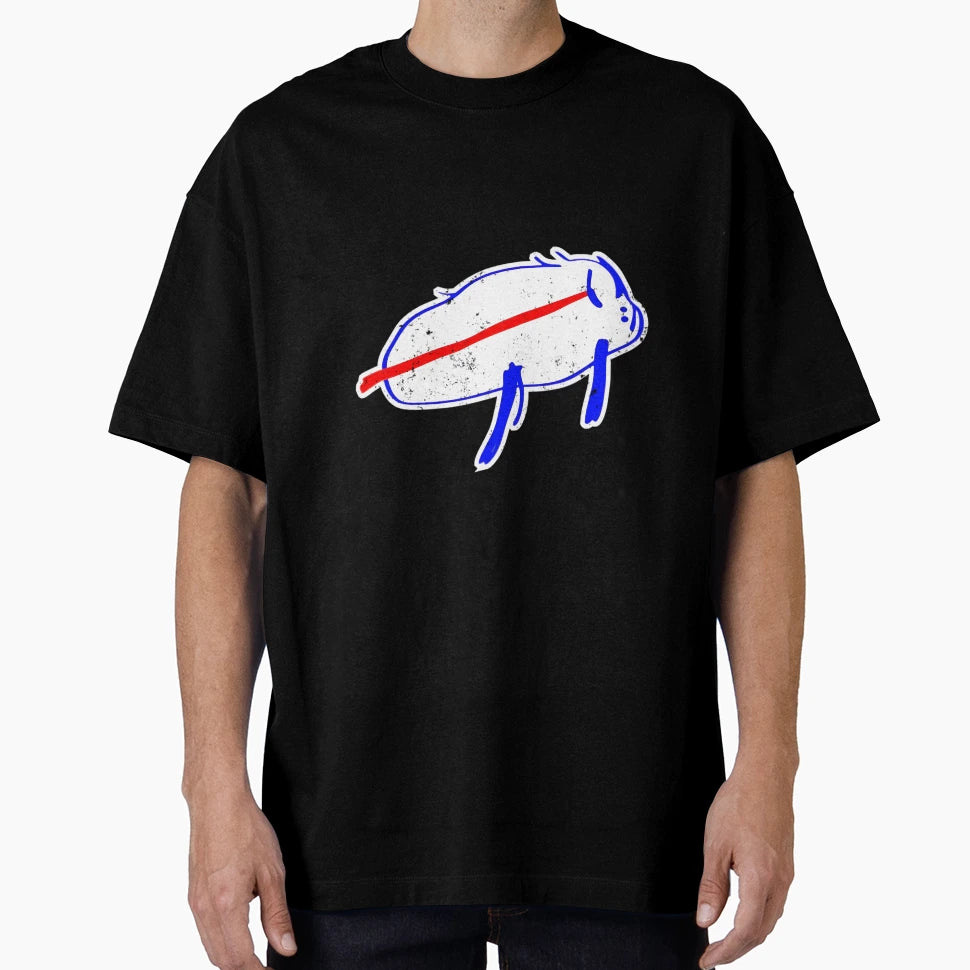 Distressed JA Buffalo T-Shirt - Custom Art Print Unisex - T-Shirt, Sweatshirt, Hoodie