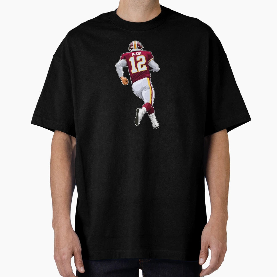 Colt Mccoy 12 Run Scrambles Run T-Shirt - Novelty Apparel for Adults - T-Shirt, Sweatshirt, Hoodie