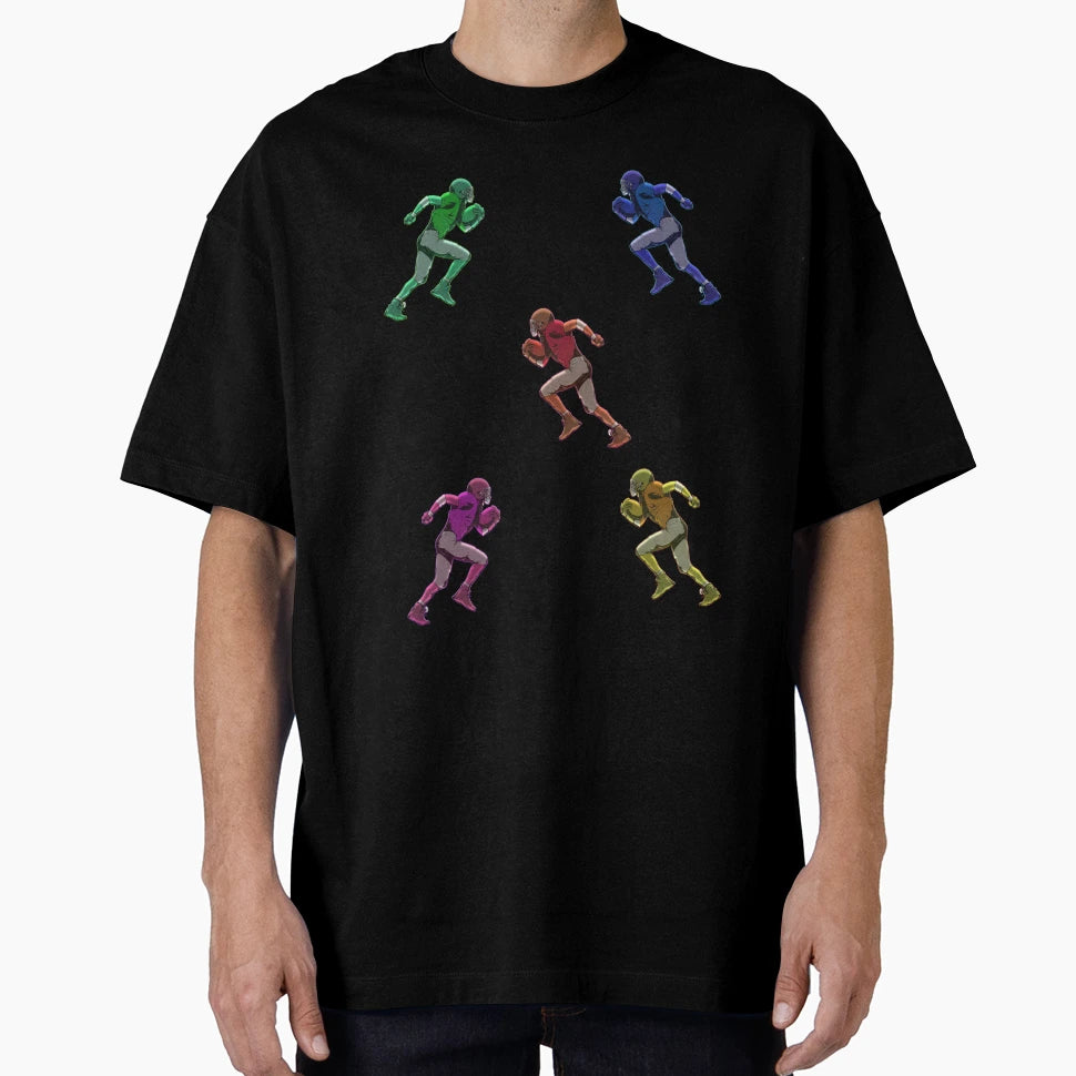 Football Players T-Shirt - Custom Art Print Unisex - T-Shirt, Sweatshirt, Hoodie