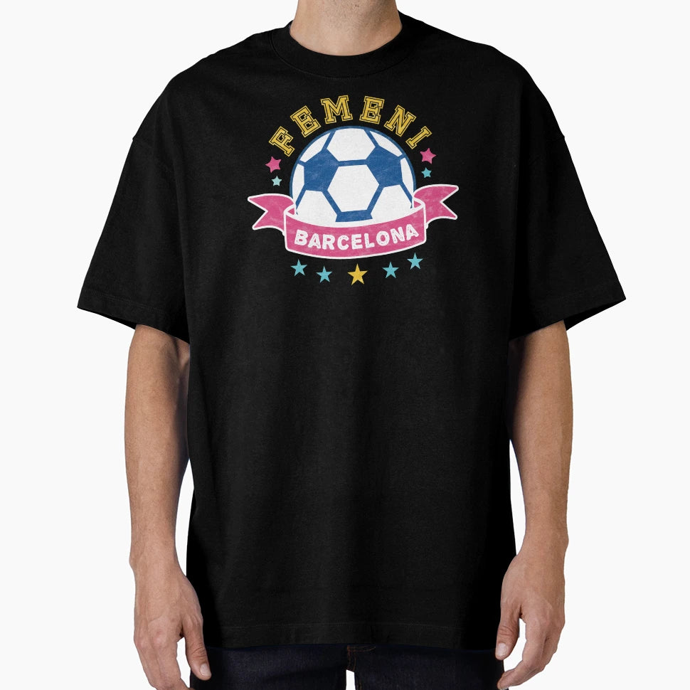 Barcelona Femeni Logo Woso Futfem T-Shirt - Streetwear Style Men Women - T-Shirt, Sweatshirt, Hoodie