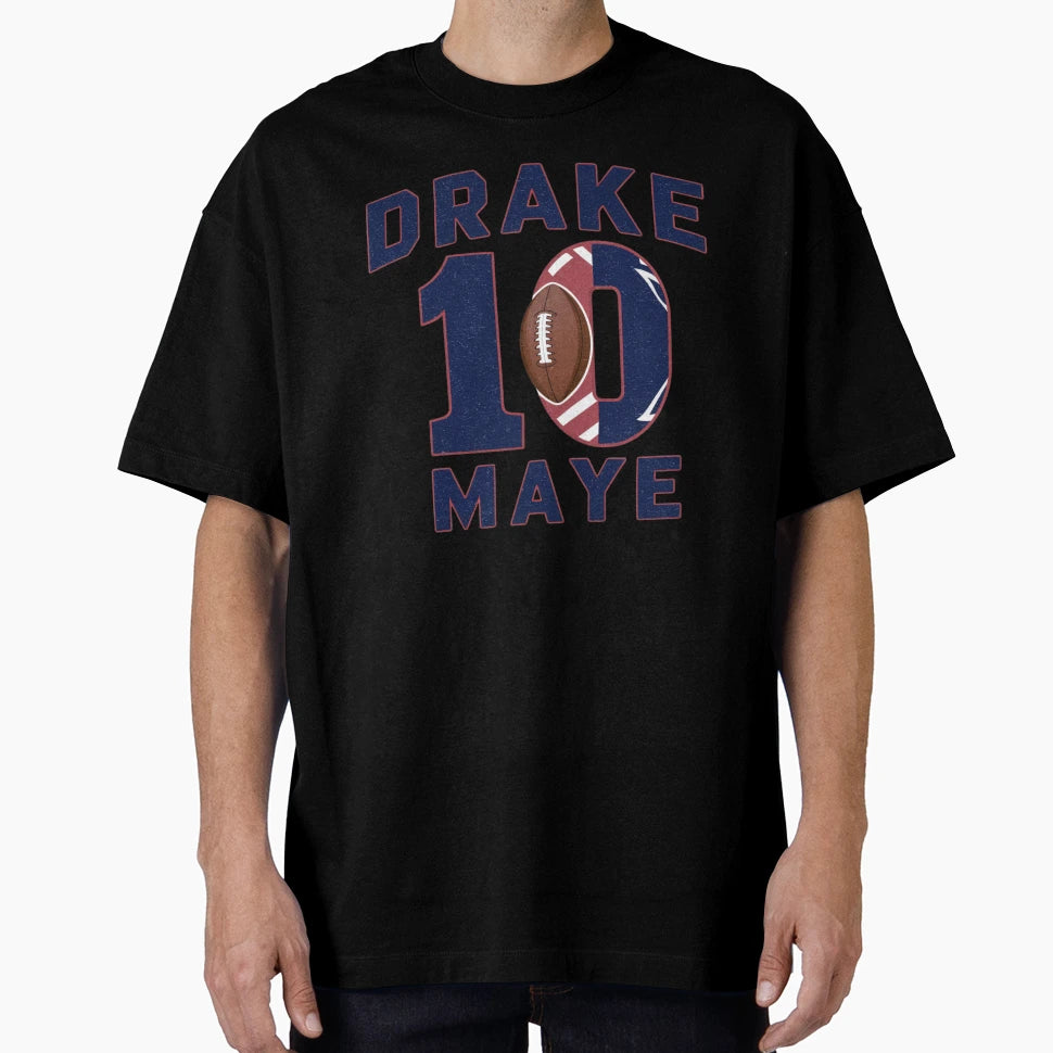 Drake Maye 10 New England 2024 T-Shirt - Aesthetic Graphic for Adults - T-Shirt, Sweatshirt, Hoodie