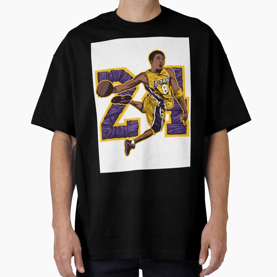Kobe Bryant Lakers T-Shirt - Novelty Apparel for Adults - T-Shirt, Sweatshirt, Hoodie