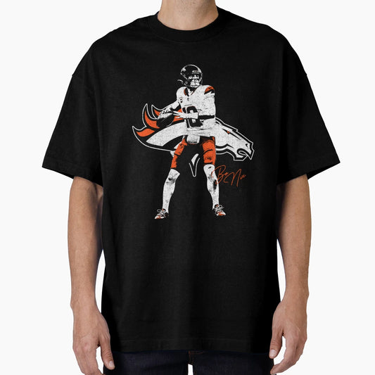 Bo Nix T-Shirt - Minimalist Print for Adults - T-Shirt, Sweatshirt, Hoodie