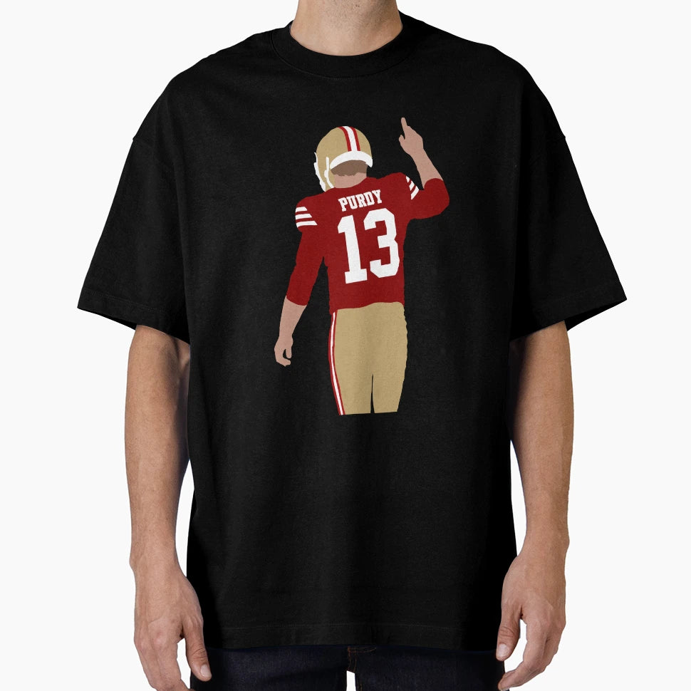 Purdy San Francisco Red Gold T-Shirt - Fun Novelty Design Unisex - T-Shirt, Sweatshirt, Hoodie