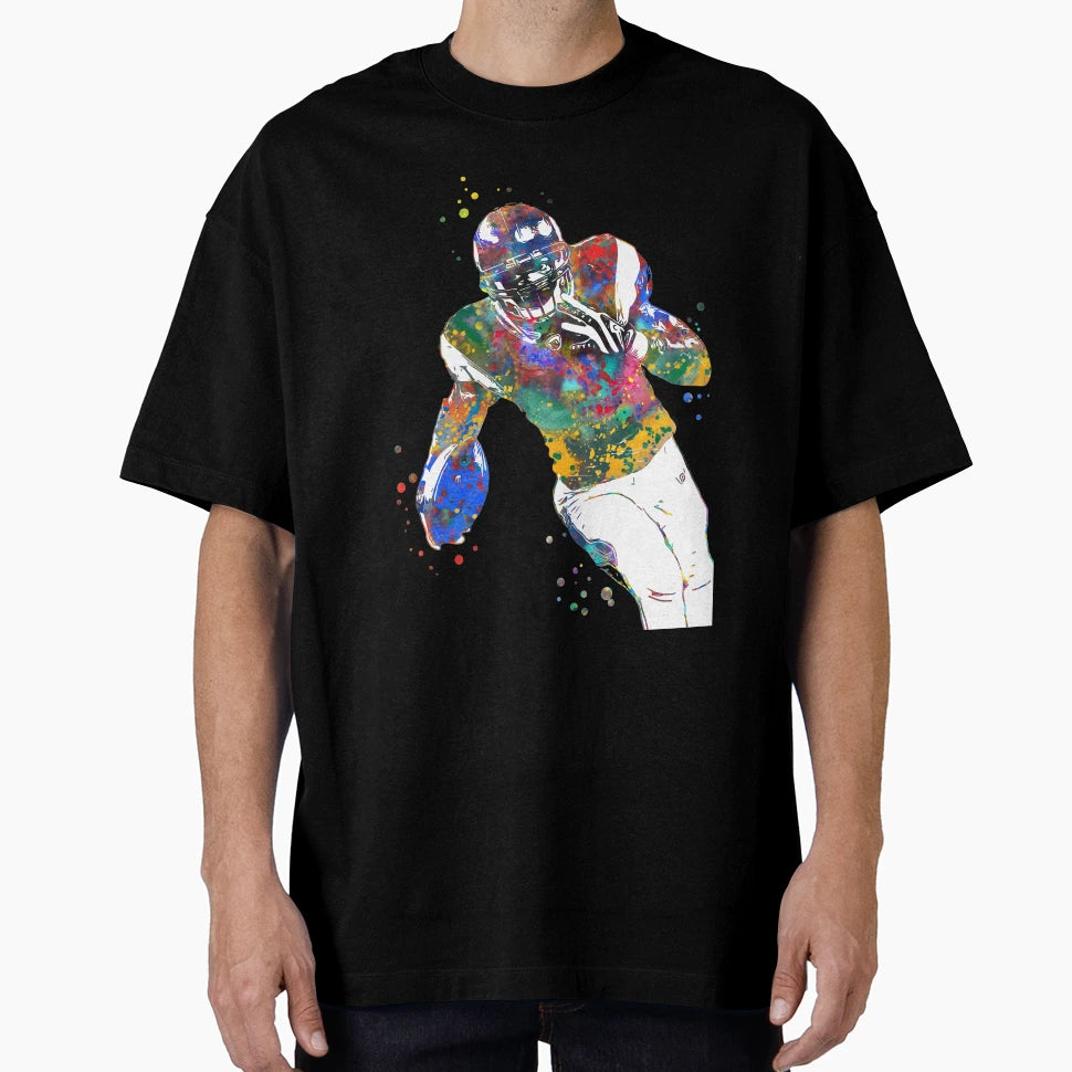 American Football Player T-Shirt - Novelty Apparel Unisex - T-Shirt, Sweatshirt, Hoodie