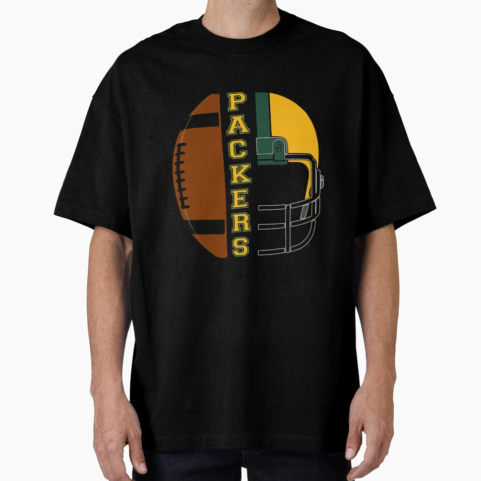Wisconsin Football Helmet T-Shirt - Graphic Print Unisex - T-Shirt, Sweatshirt, Hoodie