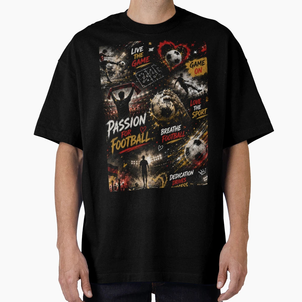 Soccer Fan Gift Football Lover T-Shirt - Aesthetic Graphic for Adults - T-Shirt, Sweatshirt, Hoodie
