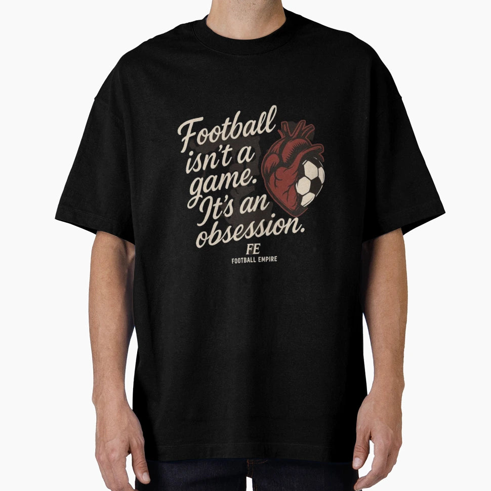 Football Empire Obsession Heart T-Shirt - Aesthetic Graphic for Adults - T-Shirt, Sweatshirt, Hoodie
