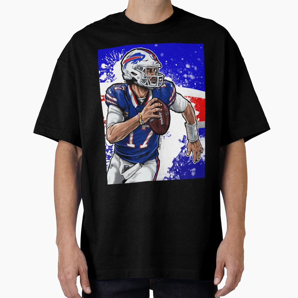 Allen Blue T-Shirt - Trendy Graphic for Adults - T-Shirt, Sweatshirt, Hoodie