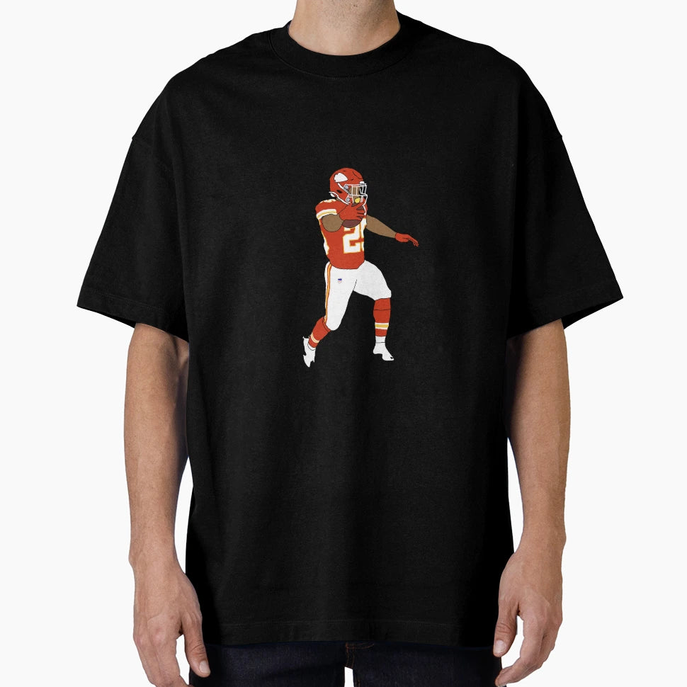 Kansas City Chiefs Clyde Edwards T-Shirt - Custom Art Print Men Women - T-Shirt, Sweatshirt, Hoodie