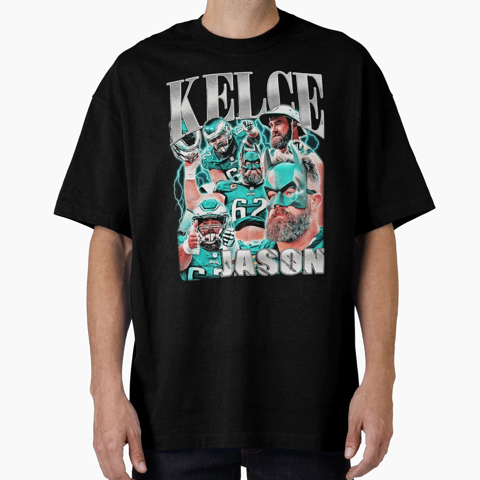 Fat Bat Kelce 90S Bootleg T-Shirt - Unique Graphic for Adults - T-Shirt, Sweatshirt, Hoodie