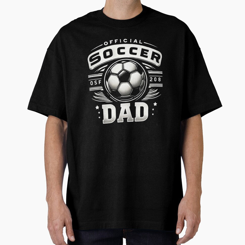 Official Soccer Dad by Graffiti-Space - Adult & Kids T-Shirts, Sweatshirts & Hoodies apparel design preview 1