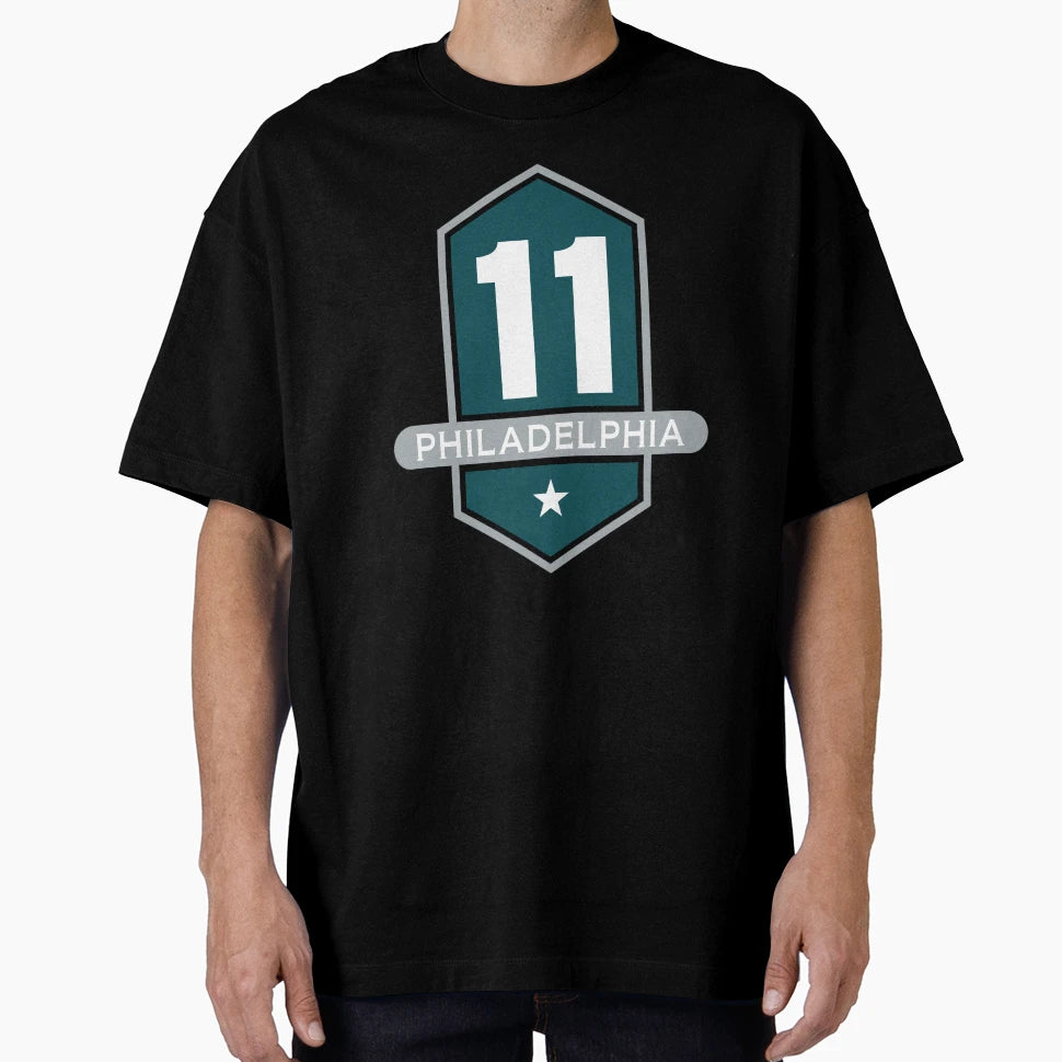 Philadelphia 11 Emblem T-Shirt - Aesthetic Graphic for Adults - T-Shirt, Sweatshirt, Hoodie
