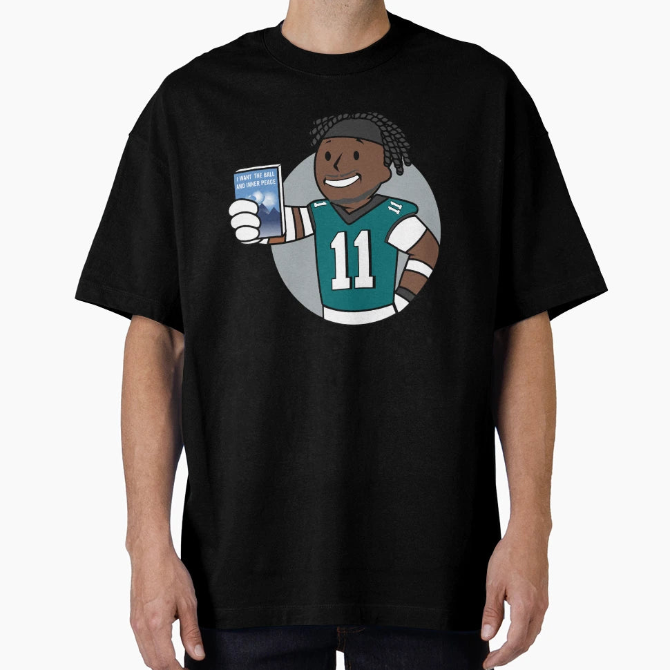 Philly Wide Receiver T-Shirt - Custom Art Print Men Women - T-Shirt, Sweatshirt, Hoodie