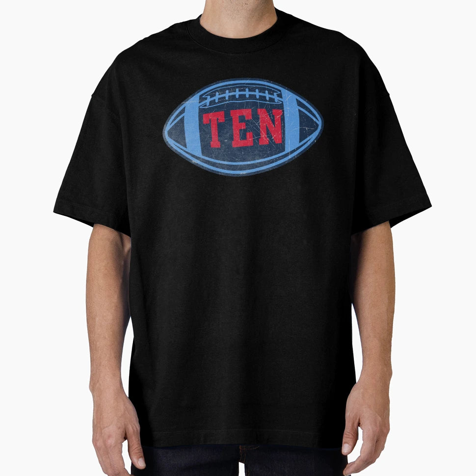 Tennessee Throwback Football T-Shirt - Novelty Apparel for Adults - T-Shirt, Sweatshirt, Hoodie