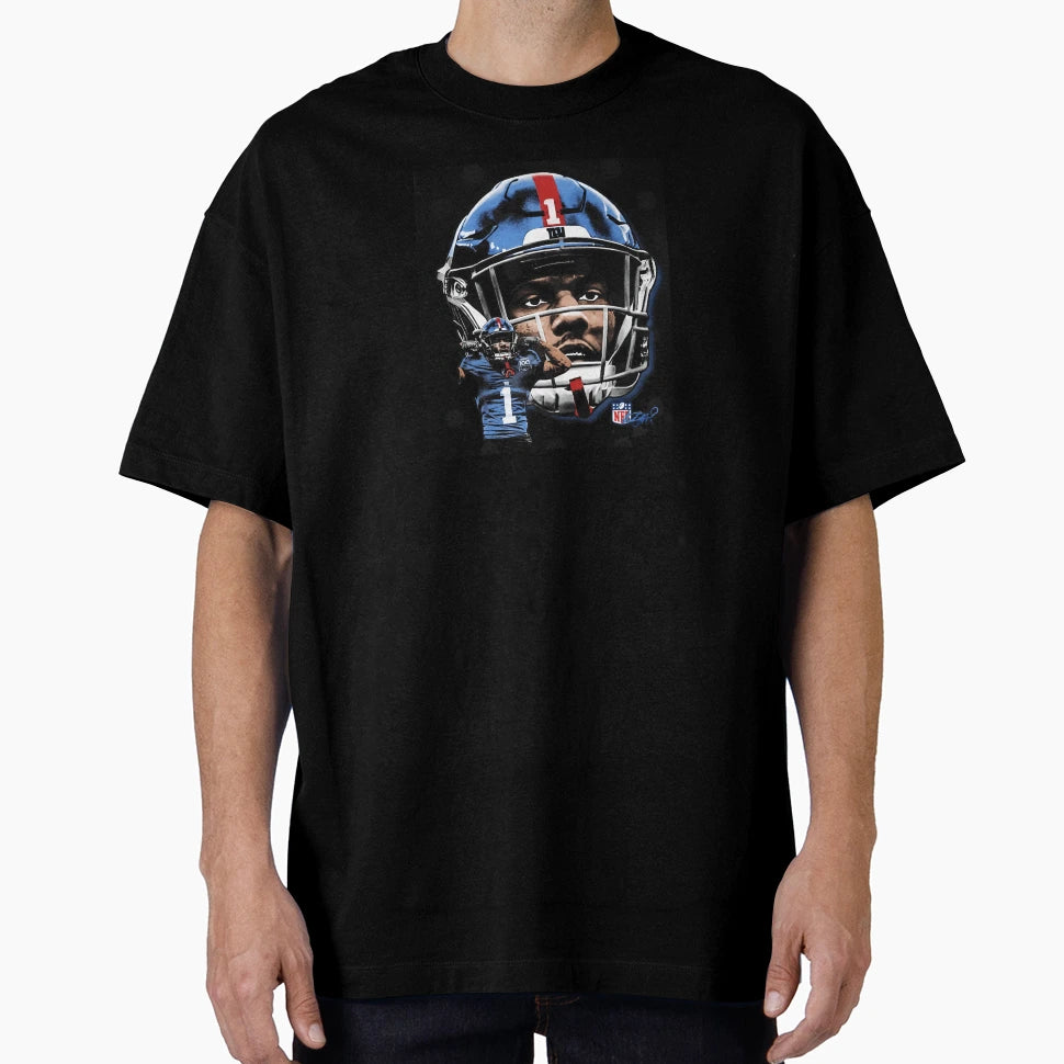 Malik Nabers Big Hemlet T-Shirt - Casual Everyday Wear Unisex - T-Shirt, Sweatshirt, Hoodie