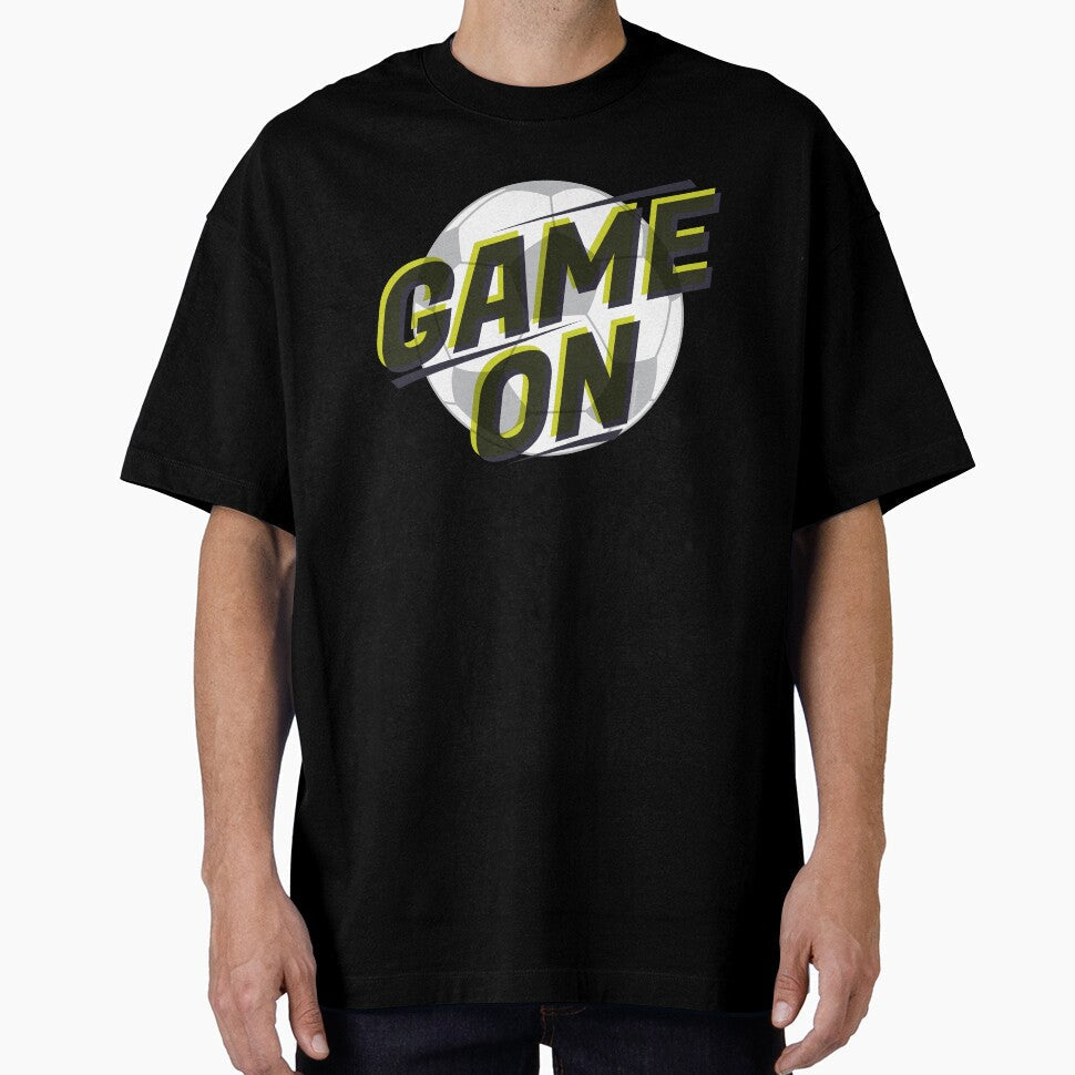 Game On, Soccer Ball GraphicLoveShop by Graphic Love - Adult & Kids T-Shirts, Sweatshirts & Hoodies apparel design preview 1