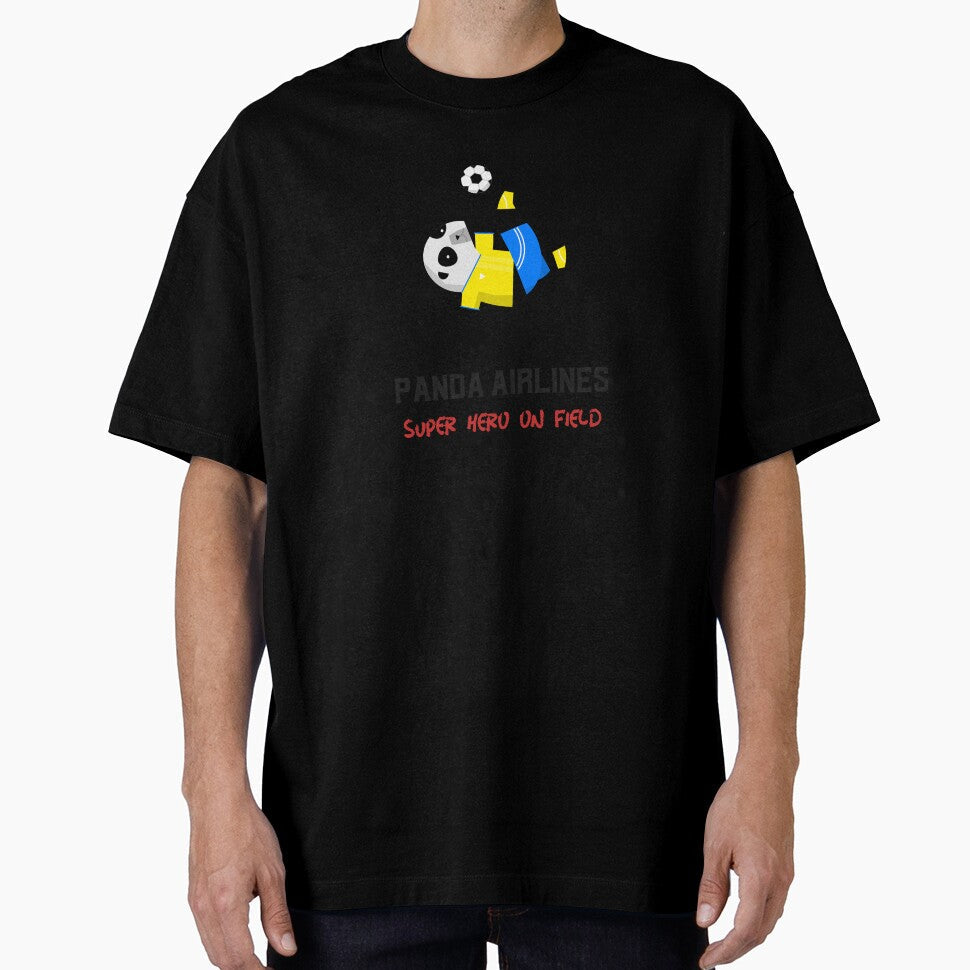 Panda soccer player by RokuCreations - Adult & Kids T-Shirts, Sweatshirts & Hoodies apparel design preview 1