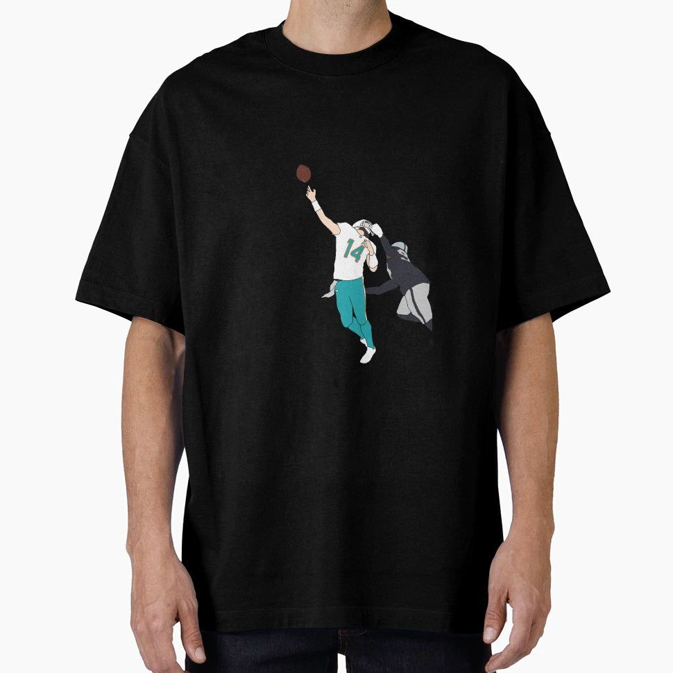 Miami Dolphins Ryan Fitzpatrick T-Shirt - Minimalist Print Unisex - T-Shirt, Sweatshirt, Hoodie