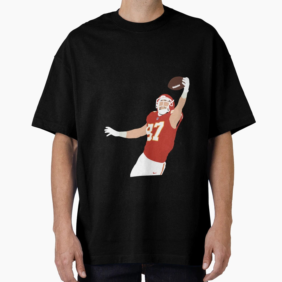 TK Football Illustration T-Shirt - Custom Art Print Men Women - T-Shirt, Sweatshirt, Hoodie