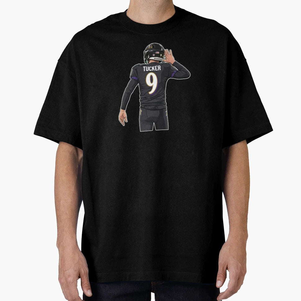 Justin Tucker 9 Celebration T-Shirt - Streetwear Style Men Women - T-Shirt, Sweatshirt, Hoodie
