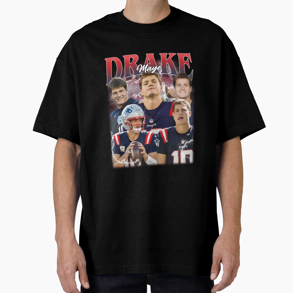 Drake Maye Bootleg T-Shirt - Fun Novelty Design Men Women - T-Shirt, Sweatshirt, Hoodie