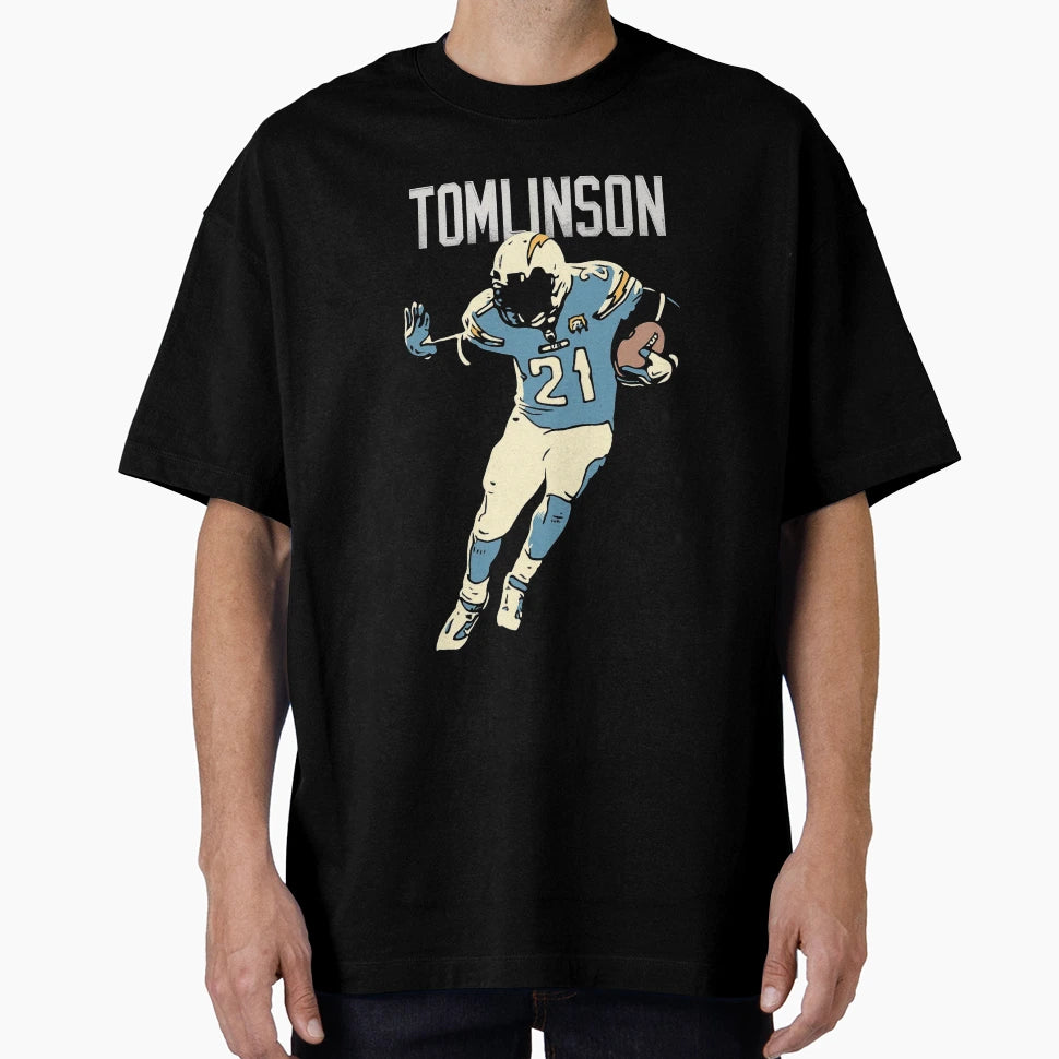 Ladainian Tomlinson 21 Art T-Shirt - Trendy Graphic for Adults - T-Shirt, Sweatshirt, Hoodie