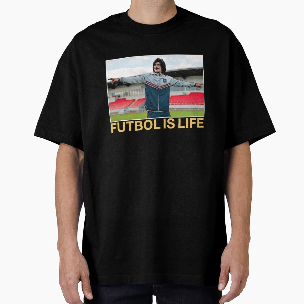 Copy Futbol Is Life T-Shirt - Minimalist Print Unisex - T-Shirt, Sweatshirt, Hoodie