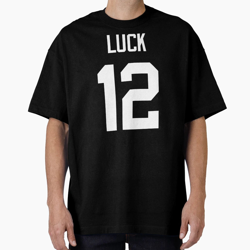 Andrew Luck 12 Colts T-Shirt - Trendy Graphic for Adults - T-Shirt, Sweatshirt, Hoodie