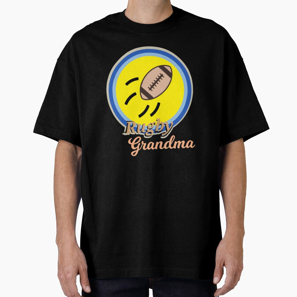 Rugby Grandma by Oopsie-Daisy - Adult & Kids T-Shirts, Sweatshirts & Hoodies apparel design preview 1