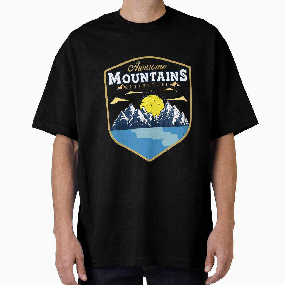 Mountain adventure by Graphicbazaar10 - Adult & Kids T-Shirts, Sweatshirts & Hoodies apparel design preview 1