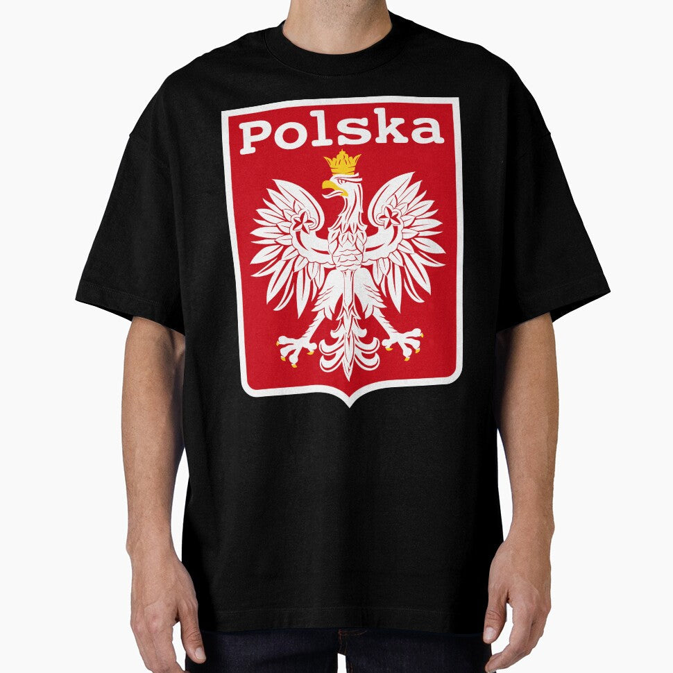 POLSKA Eagle Retro Polish Poland Pride by acquiesce13 - Adult & Kids T-Shirts, Sweatshirts & Hoodies apparel design preview 1