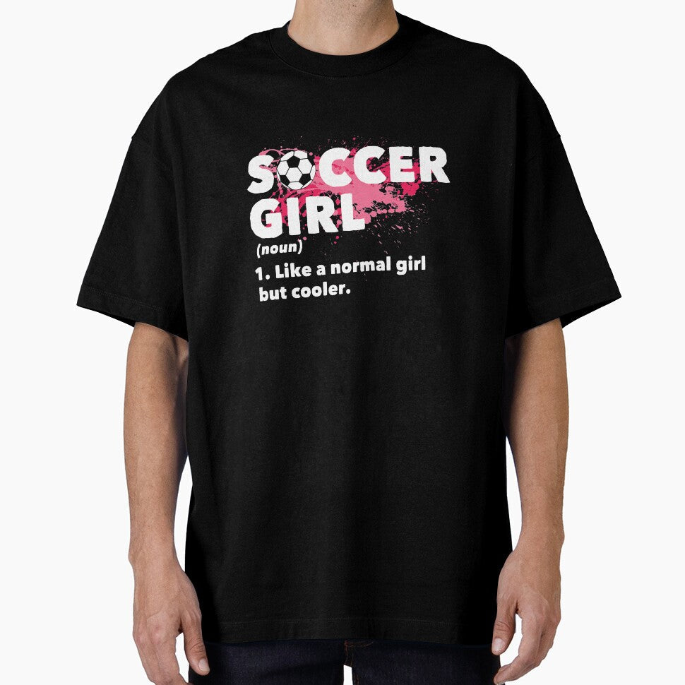Soccer Girl by coolprint - Adult & Kids T-Shirts, Sweatshirts & Hoodies apparel design preview 1