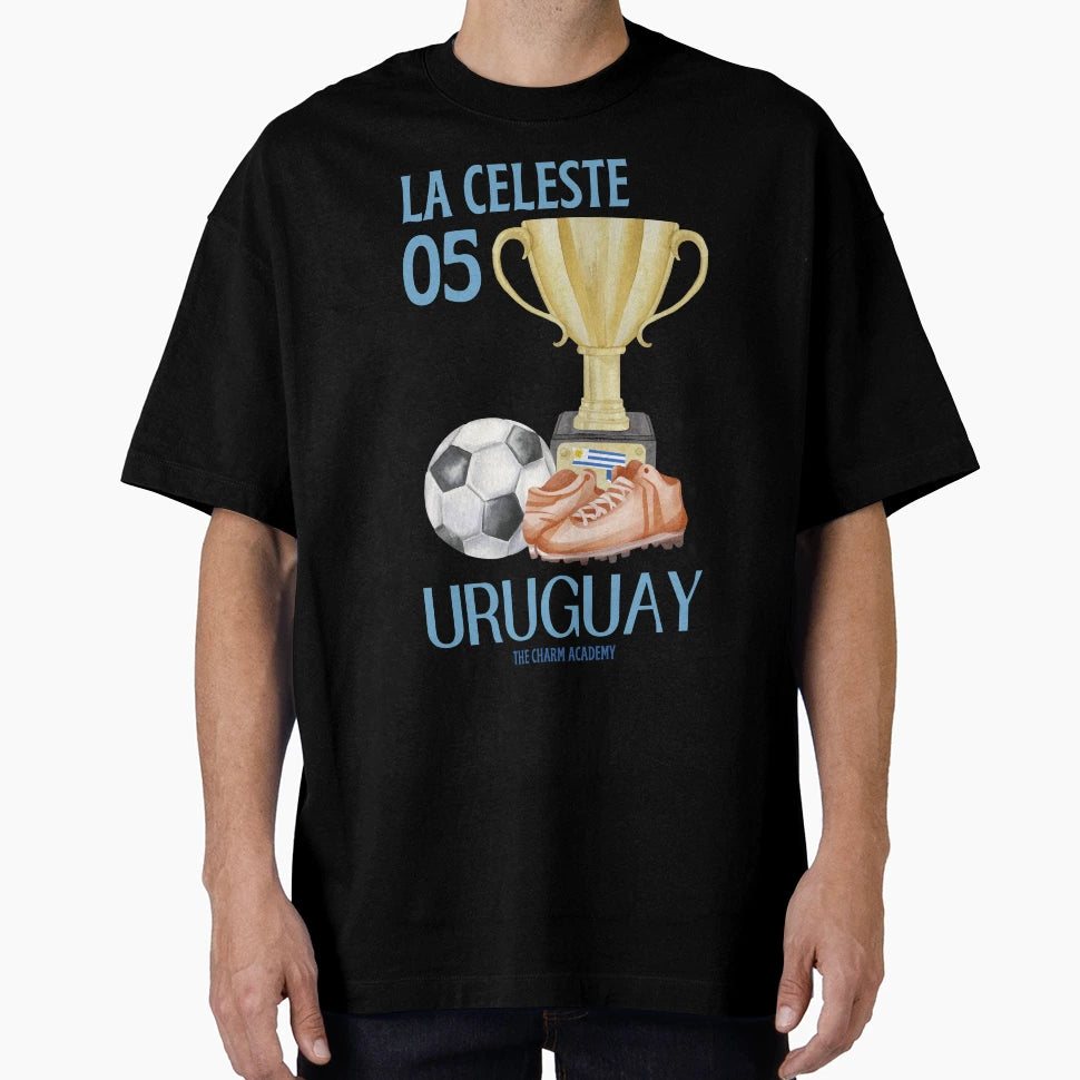 La Celeste Uruguay T-Shirt - Casual Everyday Wear for Adults - T-Shirt, Sweatshirt, Hoodie