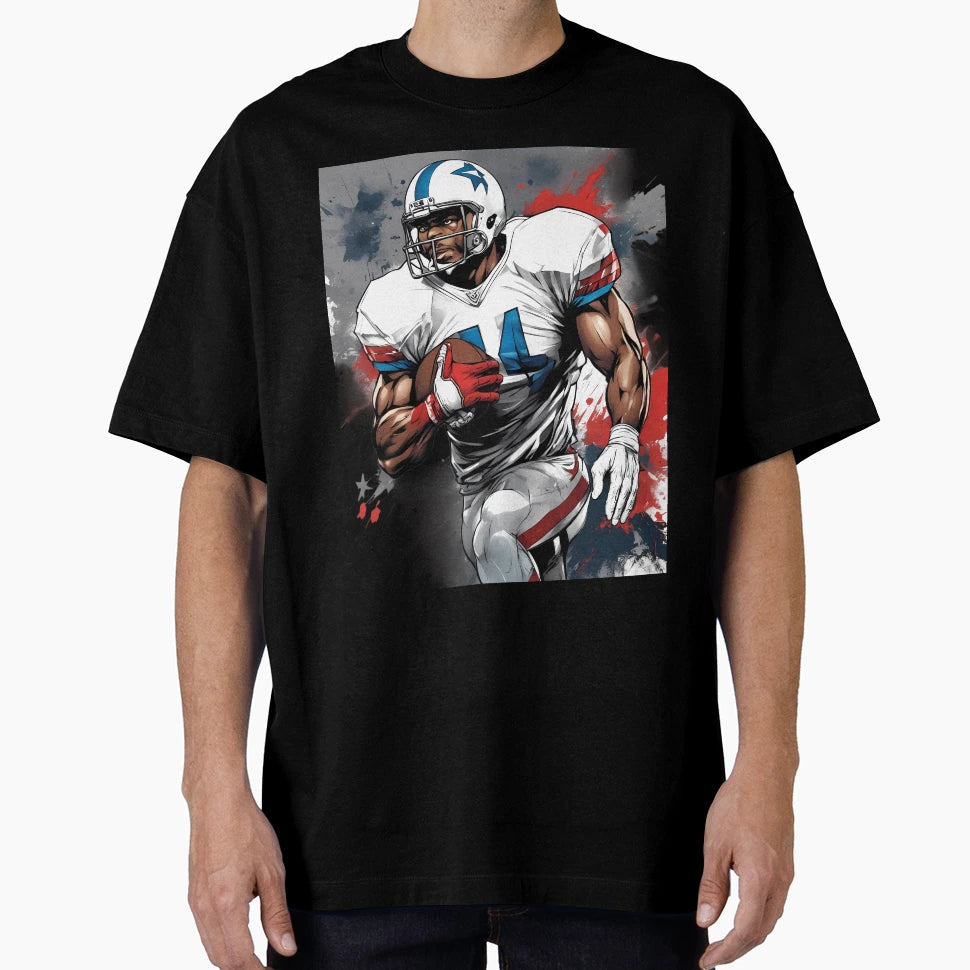 American Football Offensive Tackle T-Shirt - Minimalist Print for Adults - T-Shirt, Sweatshirt, Hoodie