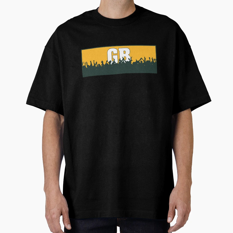 Cheering Green Bay Gb T-Shirt - Fun Novelty Design Unisex - T-Shirt, Sweatshirt, Hoodie