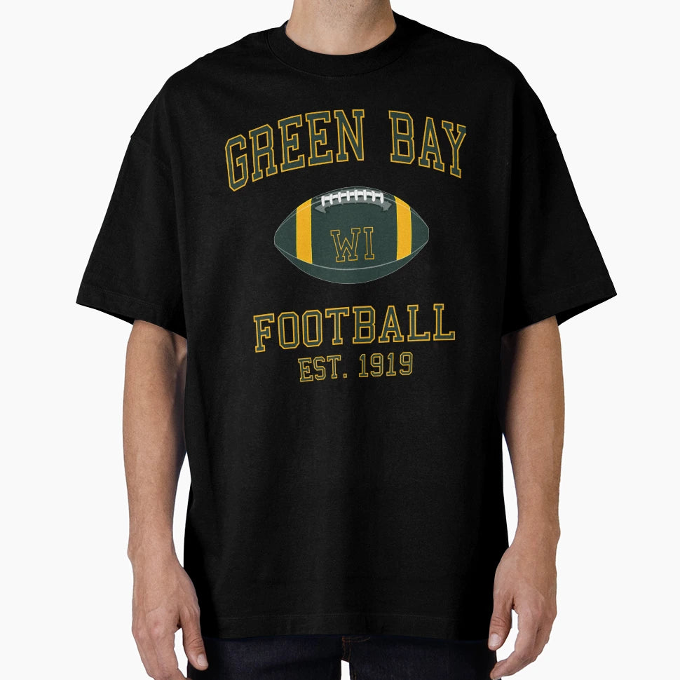 Art Green Bay Packers T-Shirt - Casual Everyday Wear Men Women - T-Shirt, Sweatshirt, Hoodie