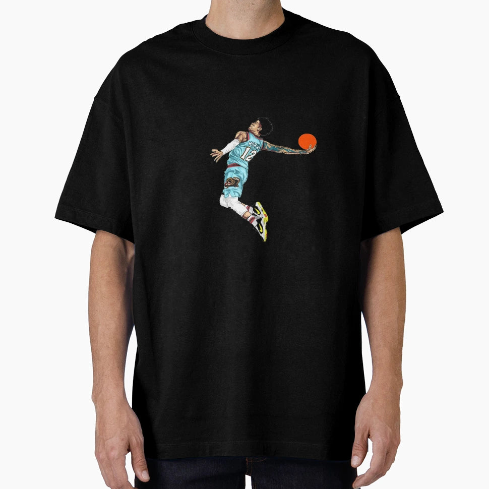 Ja Morant Fan Art T-Shirt - Fun Novelty Design Men Women - T-Shirt, Sweatshirt, Hoodie