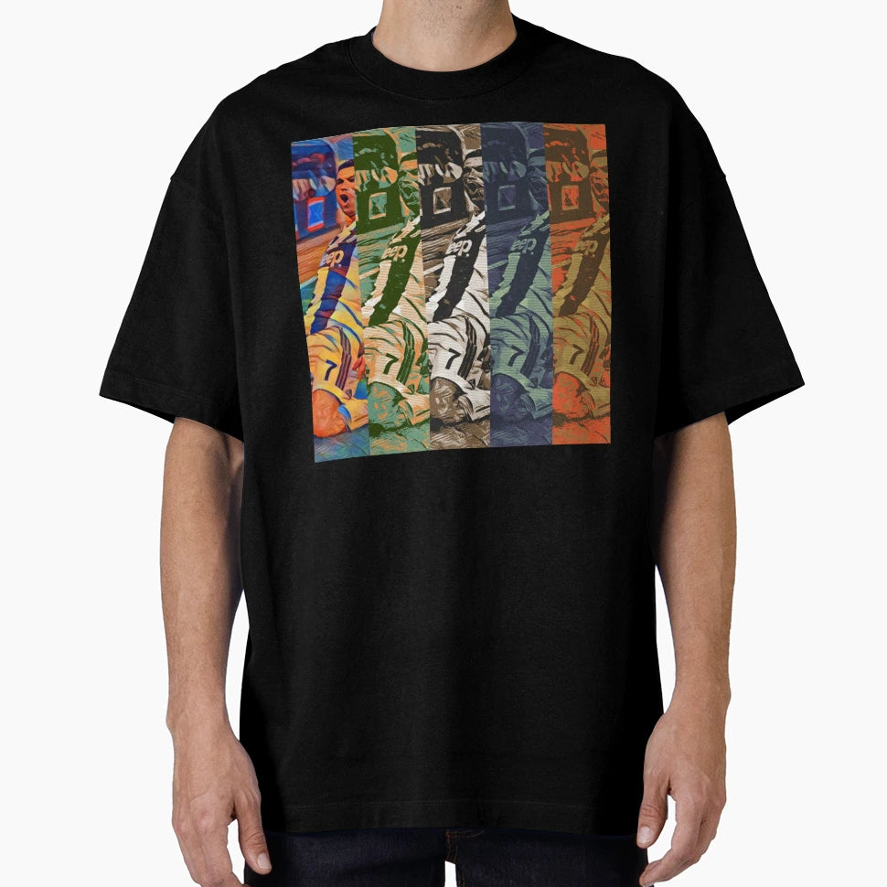 Cristiano Ronaldo Goal Celebration T-Shirt - Custom Art Print Unisex - T-Shirt, Sweatshirt, Hoodie