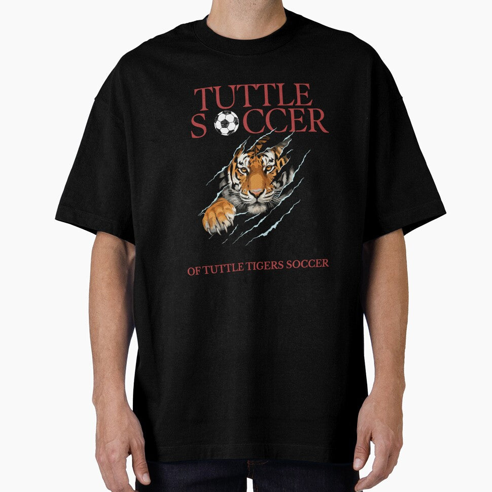 Tuttle Soccer Coach Tops by tuttletigers - Adult & Kids T-Shirts, Sweatshirts & Hoodies apparel design preview 1