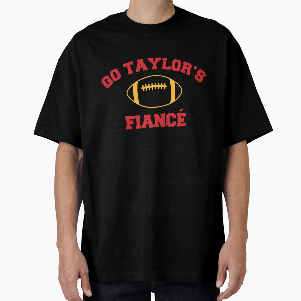 Go Taylors Fiance Football Taylors T-Shirt - Custom Art Print for Adults - T-Shirt, Sweatshirt, Hoodie